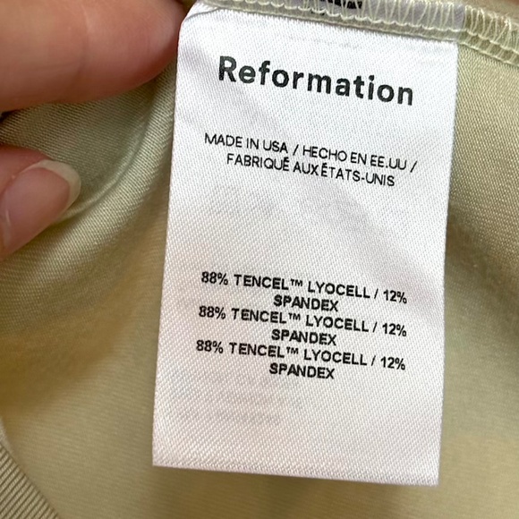 Reformation Jamen Knit Dress - Small (EUC) - Picture 12 of 12